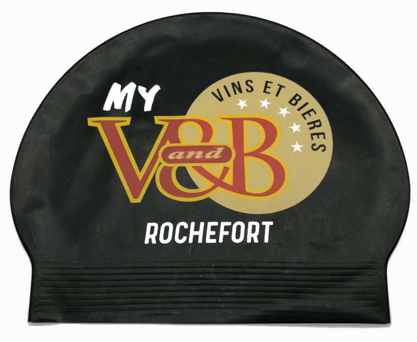 Bonnet de bain personnalisé en latex pour clubs de natation