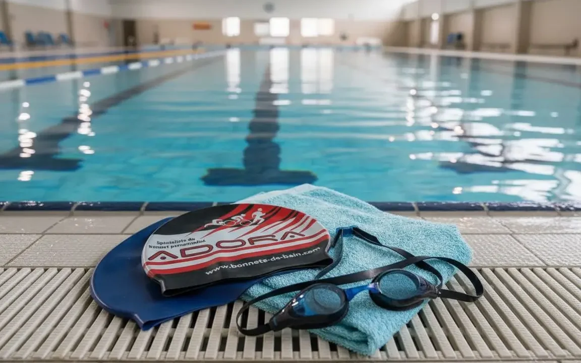 Réglementation piscine publique française contrôle accessoires natation obligatoires bonnet maillot