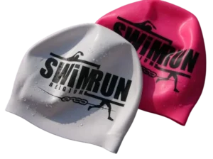 Gros plan de la surface lisse et sans soudure du bonnet de bain silicone volume