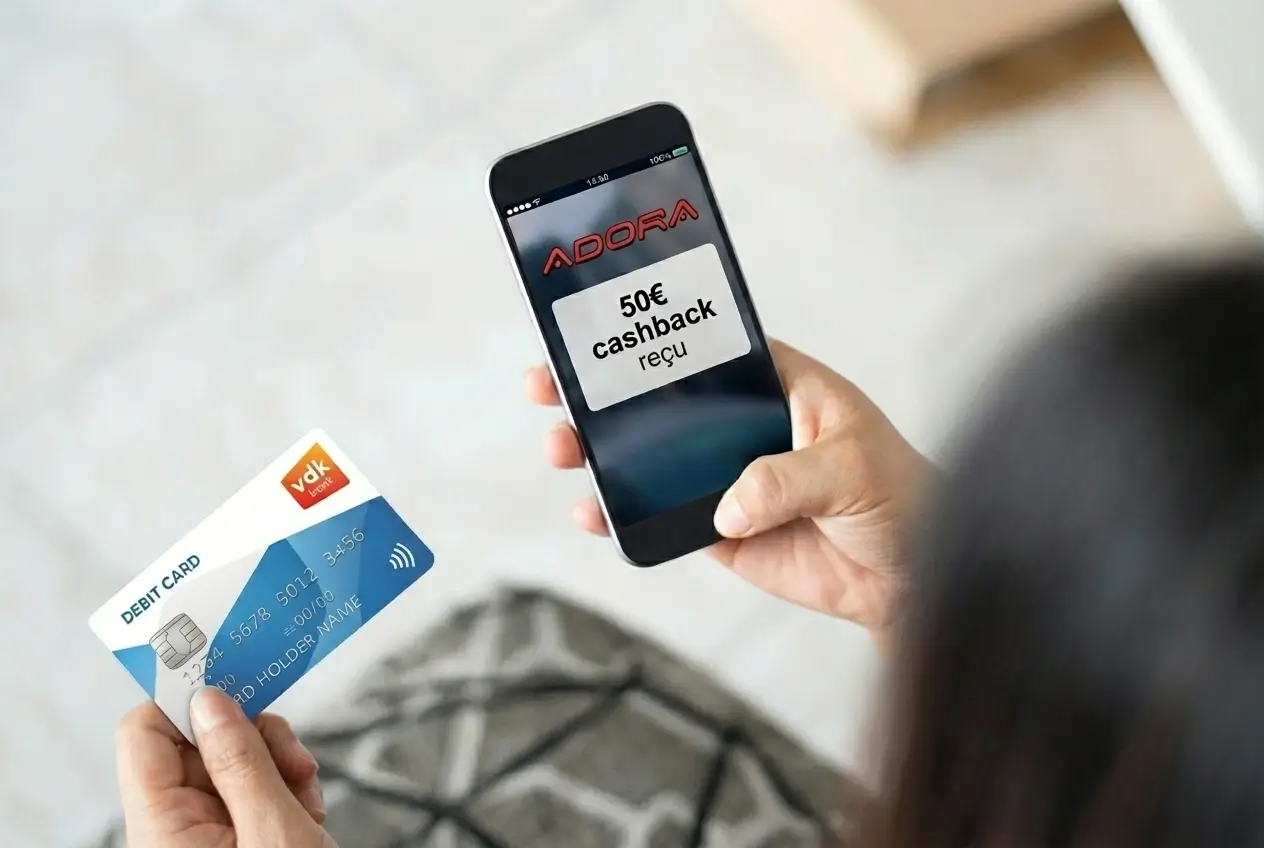 Cashback jusqu'à 200€ remboursés sur les commandes de bonnets de bain personnalisés Adora