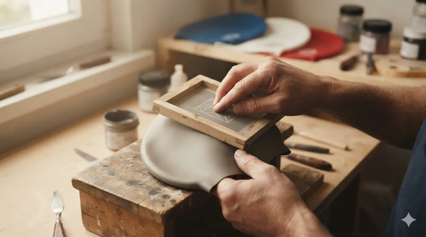 Impression artisanale et résistante au chlore sur un bonnet de bain personnalisé
